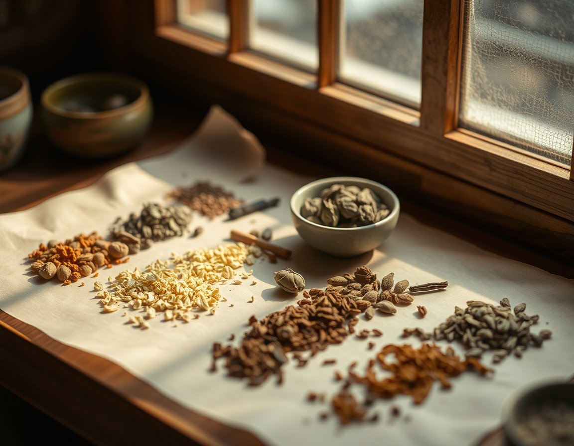 Herbs frequently appearing in constipation prescriptions